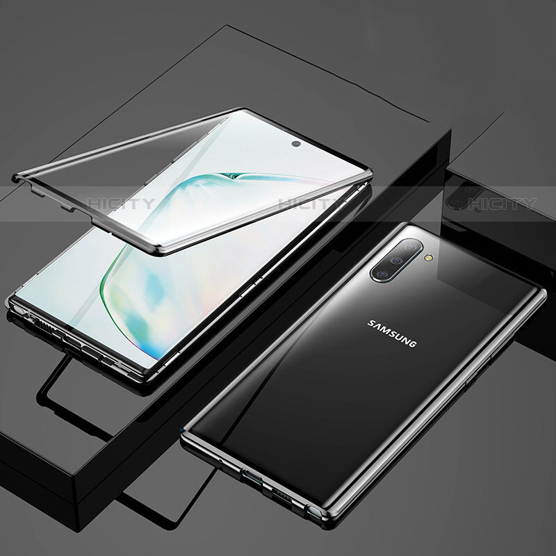 Funda Bumper Lujo Marco de Aluminio Espejo 360 Grados Carcasa M03 para Samsung Galaxy Note 10