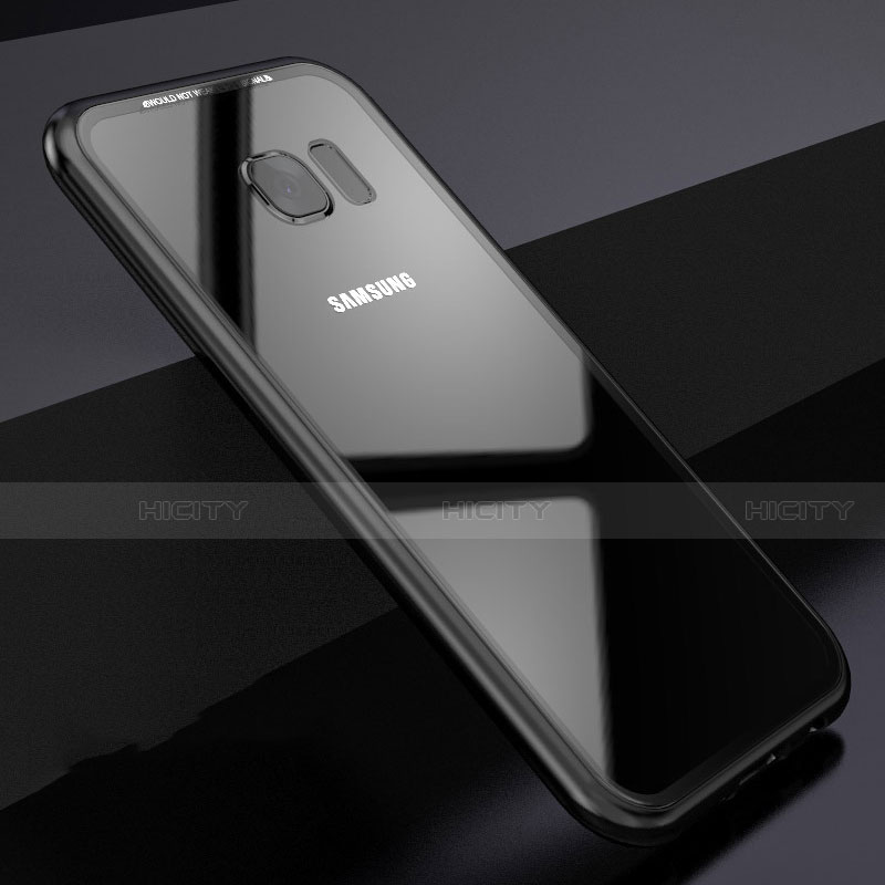 Funda Bumper Lujo Marco de Aluminio Espejo 360 Grados Carcasa M03 para Samsung Galaxy S8 Plus