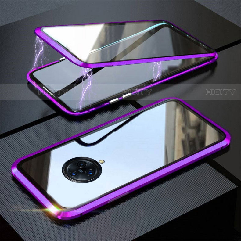 Funda Bumper Lujo Marco de Aluminio Espejo 360 Grados Carcasa M03 para Vivo Nex 3