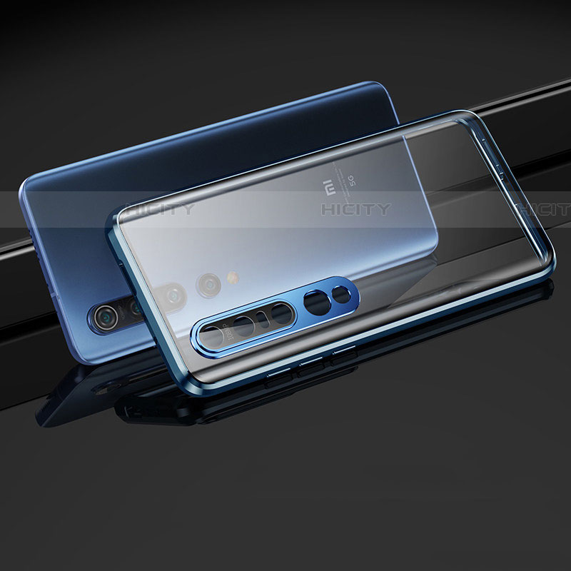 Funda Bumper Lujo Marco de Aluminio Espejo 360 Grados Carcasa M03 para Xiaomi Mi 10 Pro