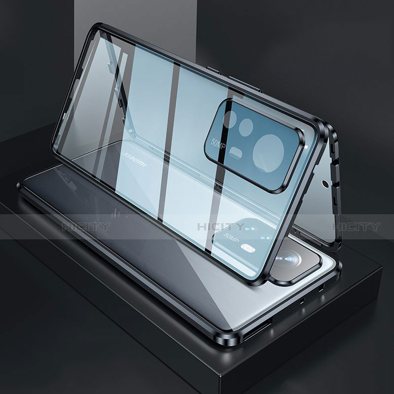 Funda Bumper Lujo Marco de Aluminio Espejo 360 Grados Carcasa M03 para Xiaomi Mi 12 5G