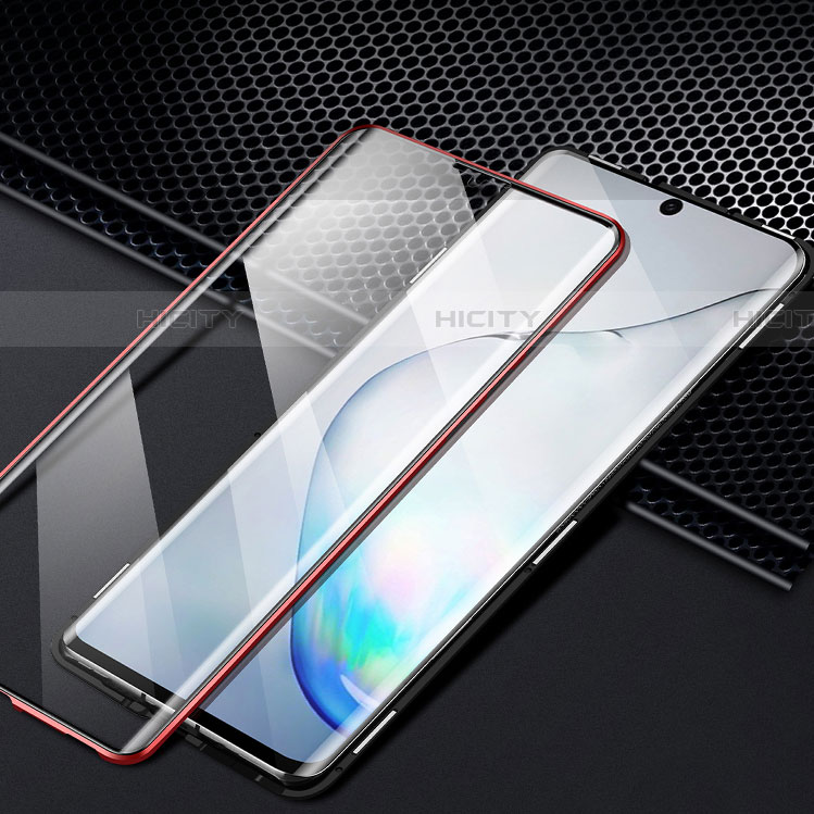 Funda Bumper Lujo Marco de Aluminio Espejo 360 Grados Carcasa M04 para Samsung Galaxy Note 10