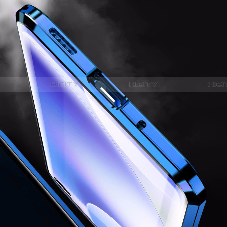 Funda Bumper Lujo Marco de Aluminio Espejo 360 Grados Carcasa M04 para Xiaomi Redmi K30 4G