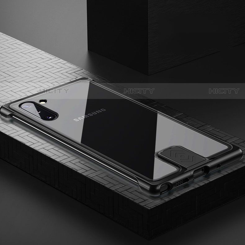 Funda Bumper Lujo Marco de Aluminio Espejo 360 Grados Carcasa M05 para Samsung Galaxy Note 10
