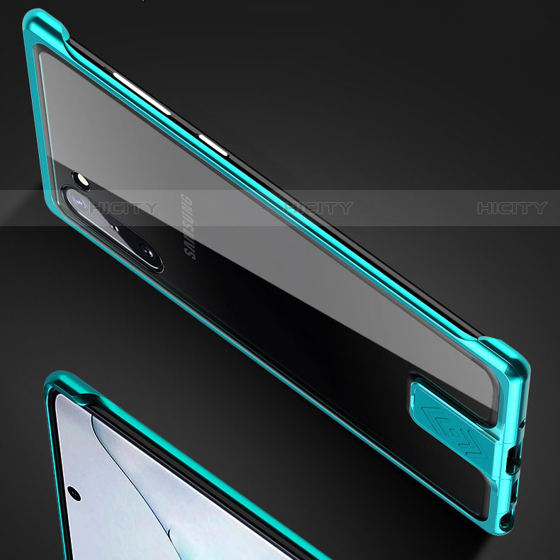 Funda Bumper Lujo Marco de Aluminio Espejo 360 Grados Carcasa M05 para Samsung Galaxy Note 10 5G