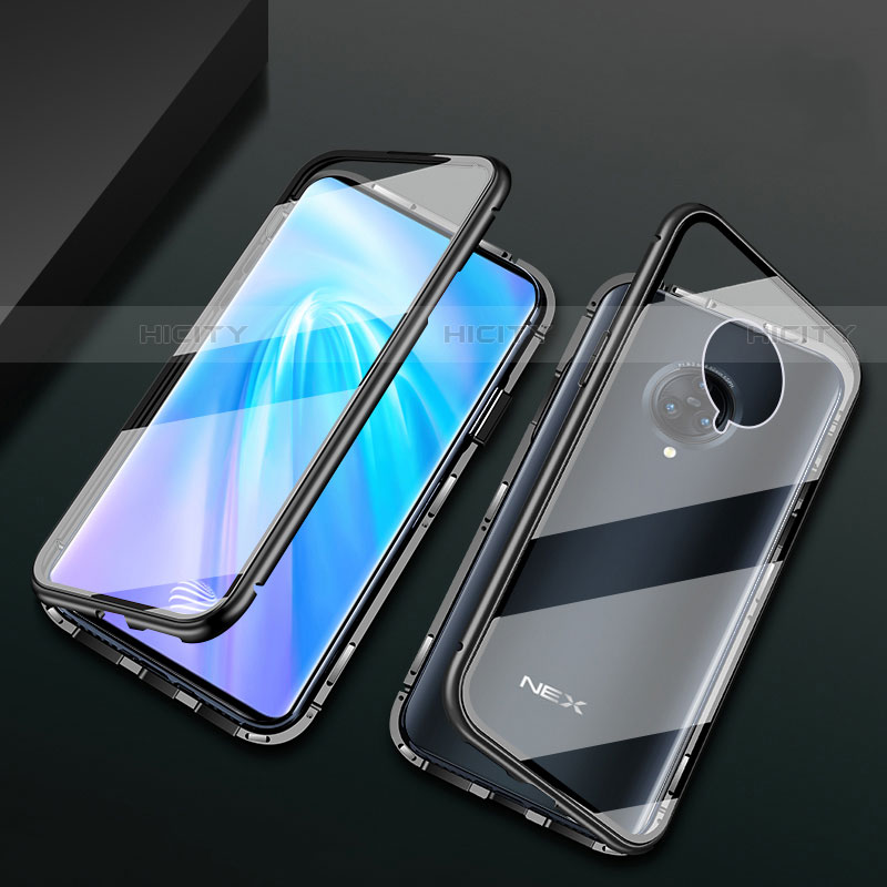 Funda Bumper Lujo Marco de Aluminio Espejo 360 Grados Carcasa M10 para Vivo Nex 3S