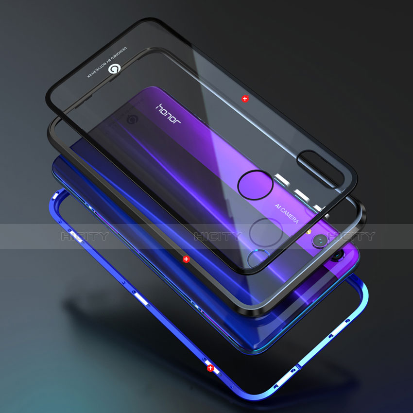 Funda Bumper Lujo Marco de Aluminio Espejo 360 Grados Carcasa P01 para Huawei Honor View 10 Lite