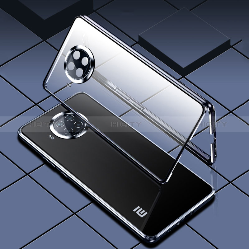 Funda Bumper Lujo Marco de Aluminio Espejo 360 Grados Carcasa P01 para Xiaomi Mi 10i 5G