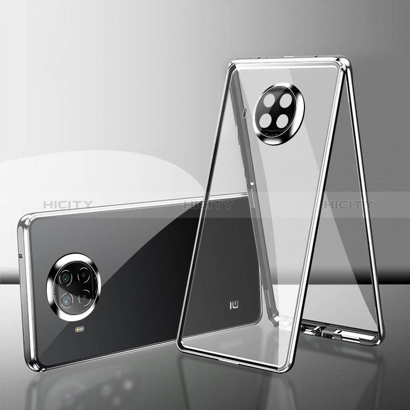 Funda Bumper Lujo Marco de Aluminio Espejo 360 Grados Carcasa P01 para Xiaomi Mi 10i 5G