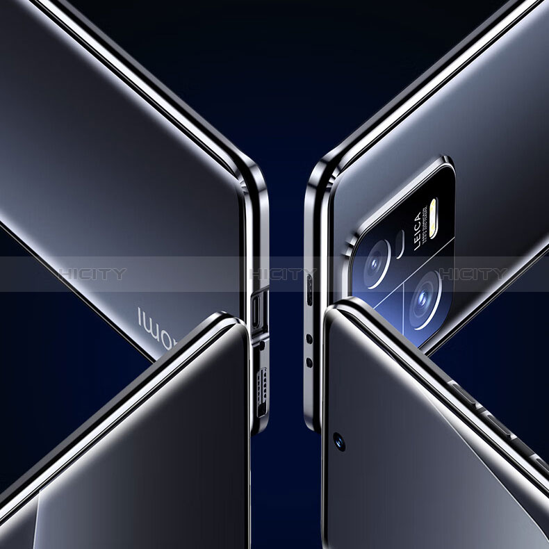 Funda Bumper Lujo Marco de Aluminio Espejo 360 Grados Carcasa P01 para Xiaomi Mi 13 5G