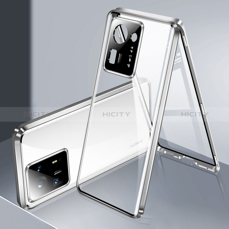 Funda Bumper Lujo Marco de Aluminio Espejo 360 Grados Carcasa P01 para Xiaomi Mi Mix 4 5G