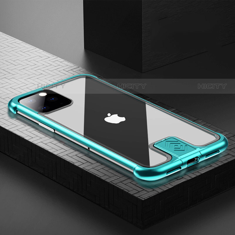 Funda Bumper Lujo Marco de Aluminio Espejo 360 Grados Carcasa para Apple iPhone 11 Pro Max