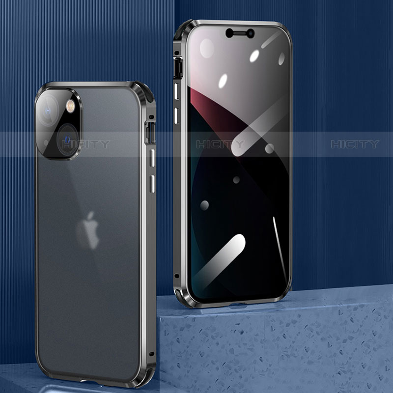 Funda Bumper Lujo Marco de Aluminio Espejo 360 Grados Carcasa para Apple iPhone 13