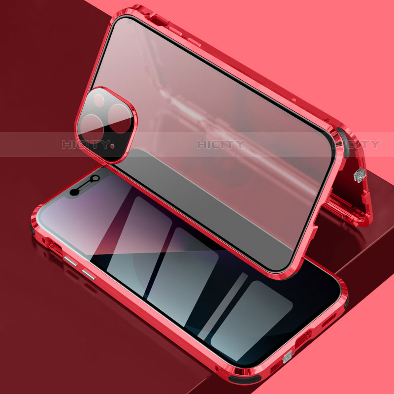Funda Bumper Lujo Marco de Aluminio Espejo 360 Grados Carcasa para Apple iPhone 13