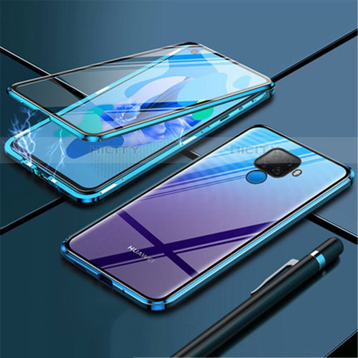 Funda Bumper Lujo Marco de Aluminio Espejo 360 Grados Carcasa para Huawei Nova 5z