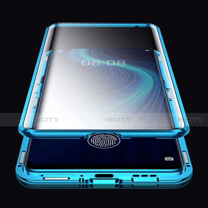 Funda Bumper Lujo Marco de Aluminio Espejo 360 Grados Carcasa para Huawei Nova 8 SE 5G