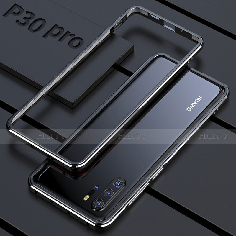 Funda Bumper Lujo Marco de Aluminio Espejo 360 Grados Carcasa para Huawei P30 Pro