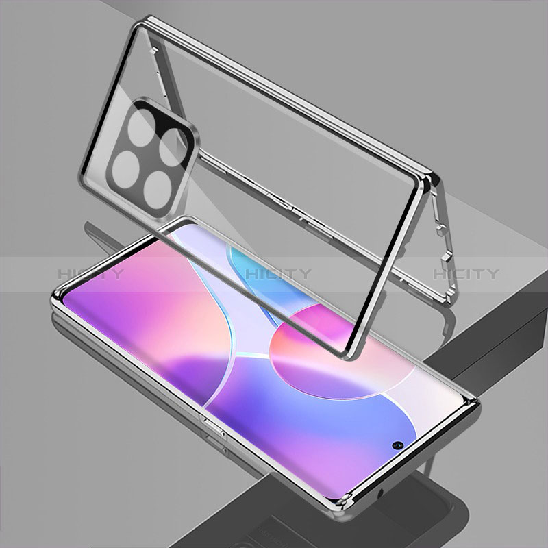 Funda Bumper Lujo Marco de Aluminio Espejo 360 Grados Carcasa para OnePlus 10 Pro 5G