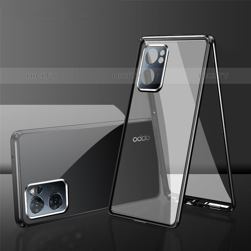 Funda Bumper Lujo Marco de Aluminio Espejo 360 Grados Carcasa para OnePlus Nord N300 5G