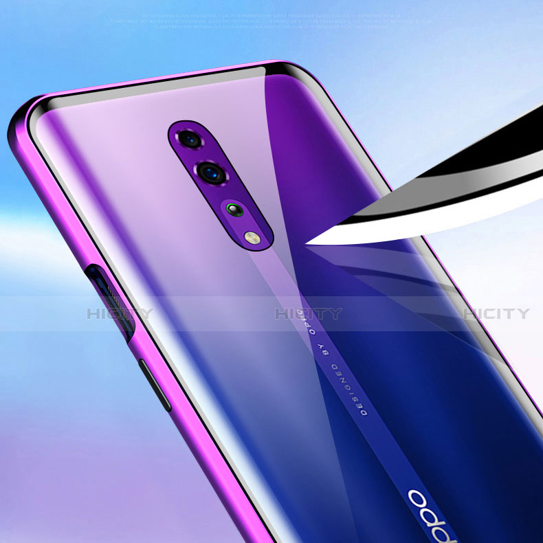 Funda Bumper Lujo Marco de Aluminio Espejo 360 Grados Carcasa para Oppo Reno Z