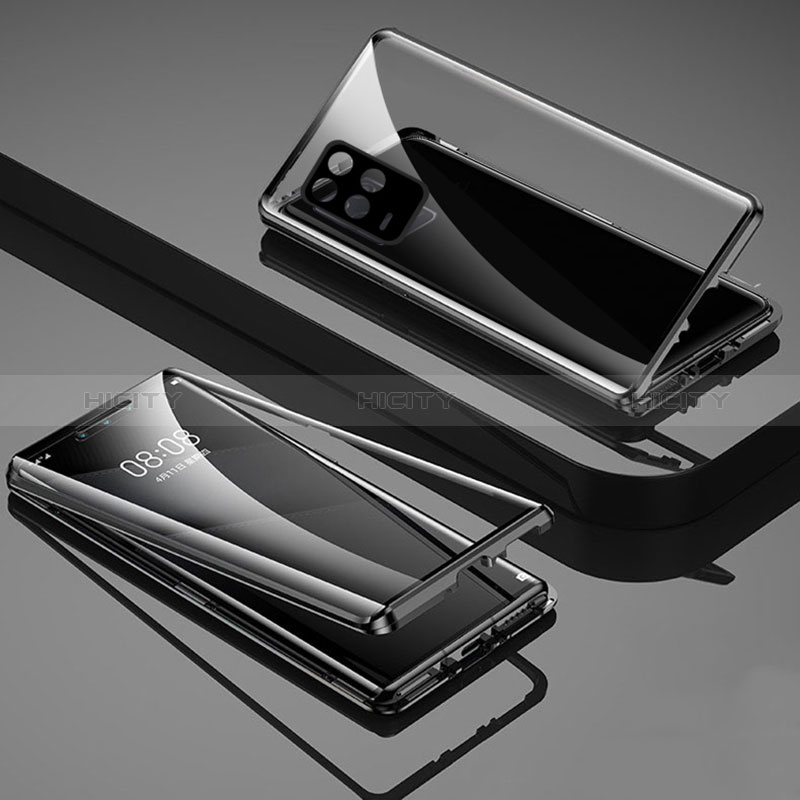 Funda Bumper Lujo Marco de Aluminio Espejo 360 Grados Carcasa para Realme 8s 5G