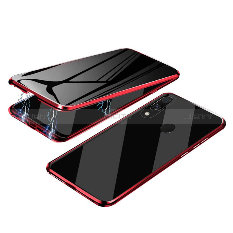 Funda Bumper Lujo Marco de Aluminio Espejo 360 Grados Carcasa para Samsung Galaxy A20