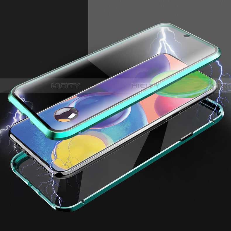 Funda Bumper Lujo Marco de Aluminio Espejo 360 Grados Carcasa para Samsung Galaxy A71 5G