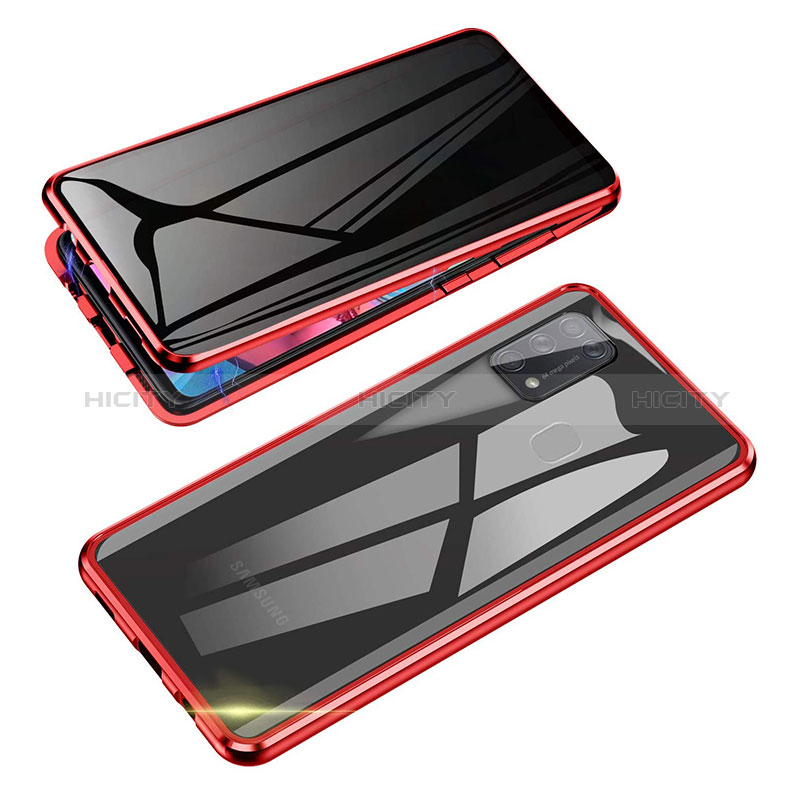 Funda Bumper Lujo Marco de Aluminio Espejo 360 Grados Carcasa para Samsung Galaxy M30s