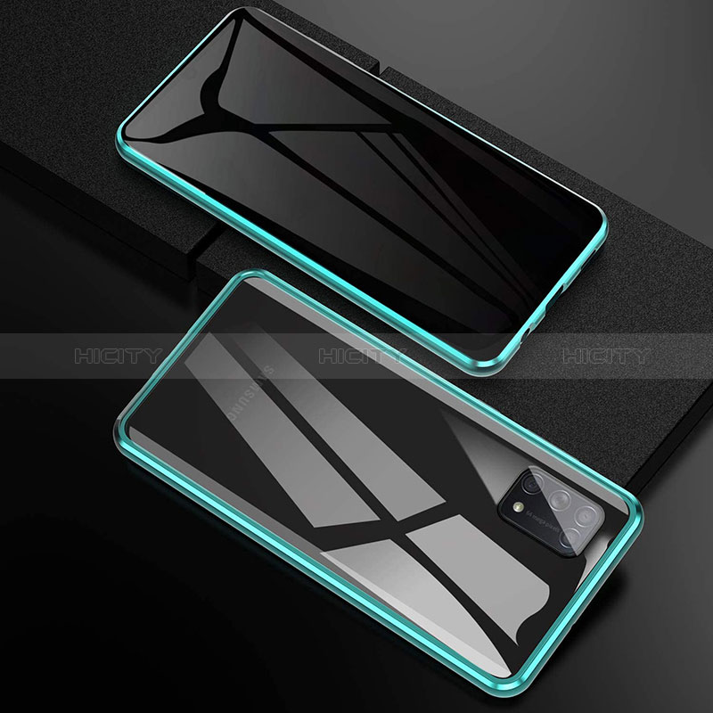 Funda Bumper Lujo Marco de Aluminio Espejo 360 Grados Carcasa para Samsung Galaxy M30s