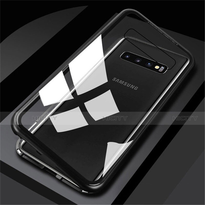 Funda Bumper Lujo Marco de Aluminio Espejo 360 Grados Carcasa para Samsung Galaxy S10 Plus