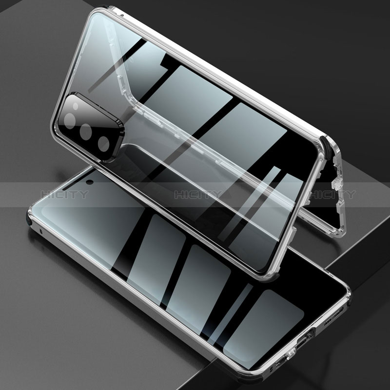 Funda Bumper Lujo Marco de Aluminio Espejo 360 Grados Carcasa para Samsung Galaxy S20 FE (2022) 5G