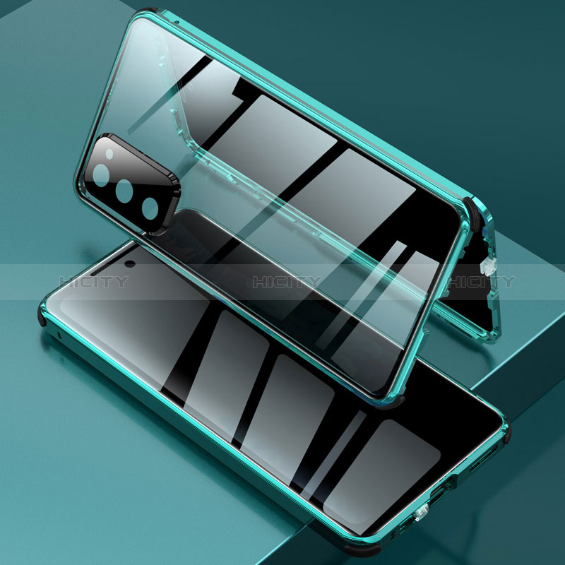 Funda Bumper Lujo Marco de Aluminio Espejo 360 Grados Carcasa para Samsung Galaxy S20 FE (2022) 5G