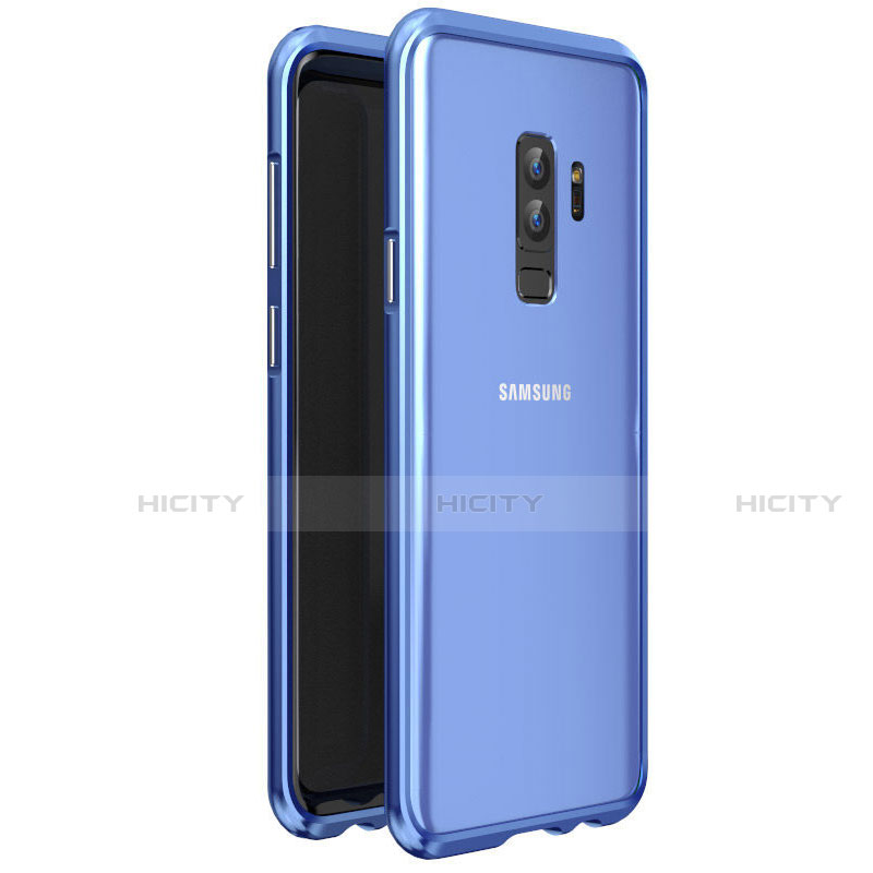 Funda Bumper Lujo Marco de Aluminio Espejo 360 Grados Carcasa para Samsung Galaxy S9 Plus