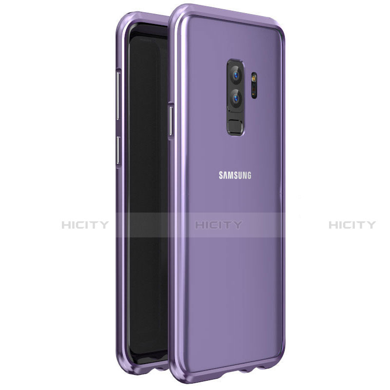 Funda Bumper Lujo Marco de Aluminio Espejo 360 Grados Carcasa para Samsung Galaxy S9 Plus