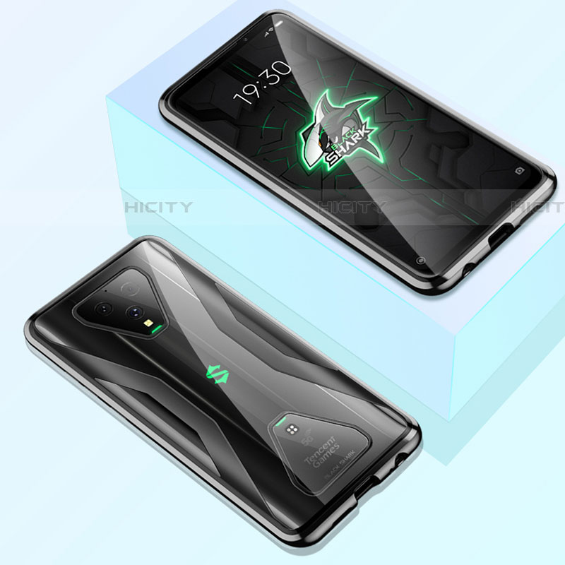 Funda Bumper Lujo Marco de Aluminio Espejo 360 Grados Carcasa para Xiaomi Black Shark 3