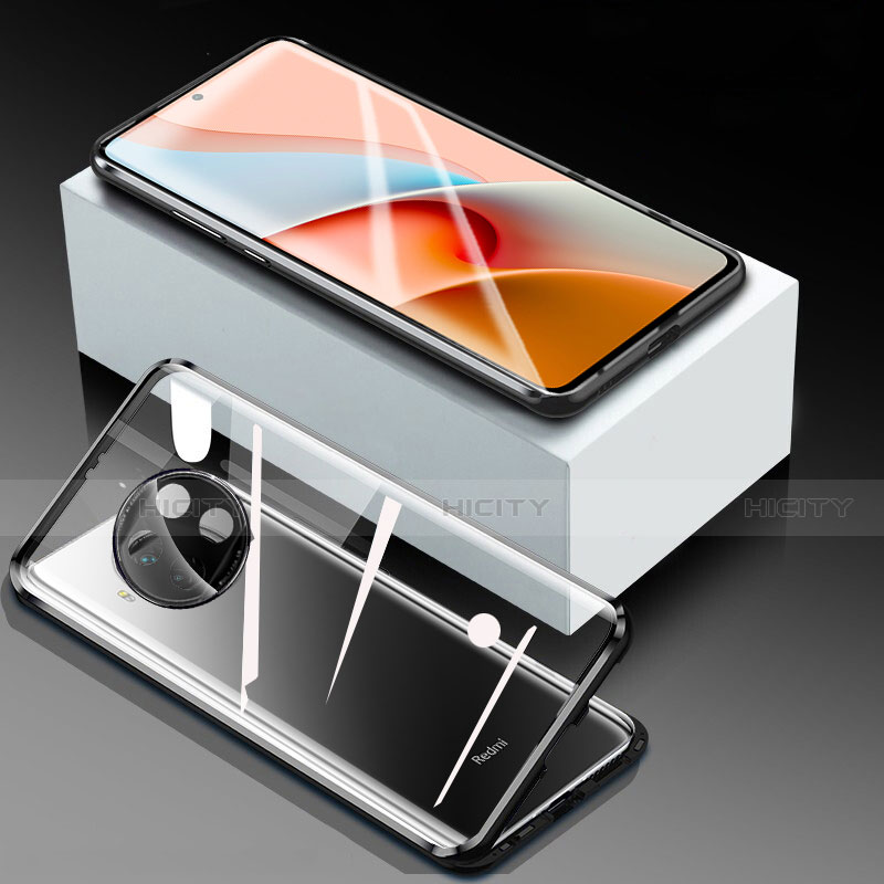 Funda Bumper Lujo Marco de Aluminio Espejo 360 Grados Carcasa para Xiaomi Mi 10i 5G