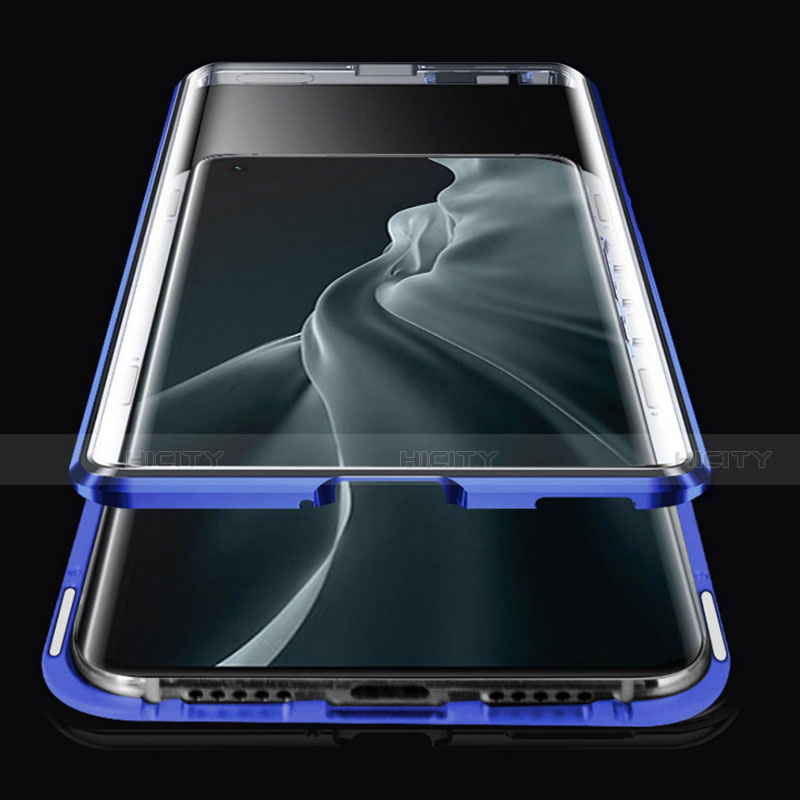 Funda Bumper Lujo Marco de Aluminio Espejo 360 Grados Carcasa para Xiaomi Mi 11 Lite 5G NE