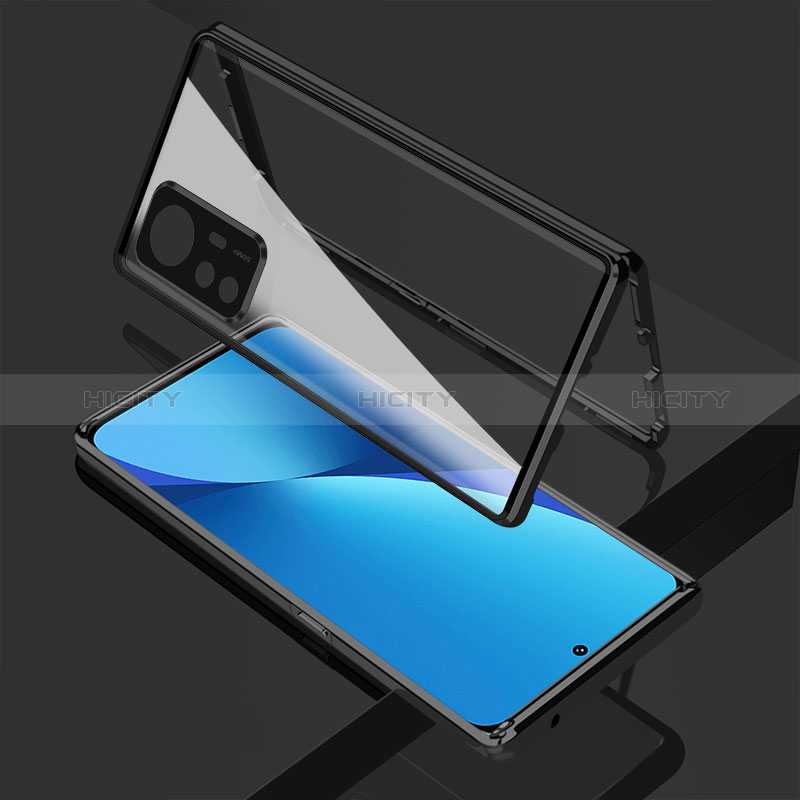 Funda Bumper Lujo Marco de Aluminio Espejo 360 Grados Carcasa para Xiaomi Mi 12T Pro 5G