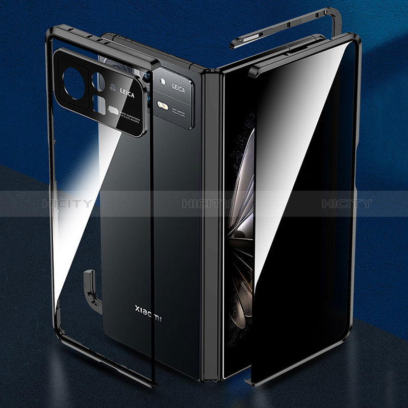Funda Bumper Lujo Marco de Aluminio Espejo 360 Grados Carcasa para Xiaomi Mix Fold 2 5G