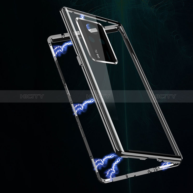 Funda Bumper Lujo Marco de Aluminio Espejo 360 Grados Carcasa para Xiaomi Poco F5 Pro 5G