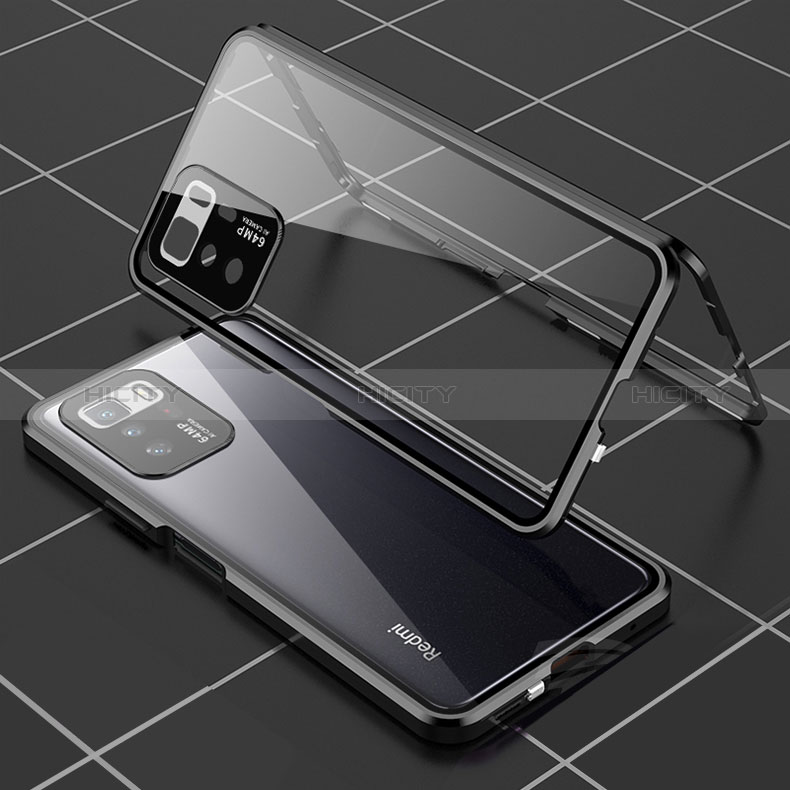 Funda Bumper Lujo Marco de Aluminio Espejo 360 Grados Carcasa para Xiaomi Poco X3 GT 5G