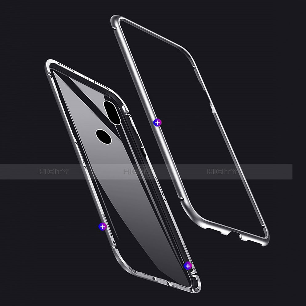Funda Bumper Lujo Marco de Aluminio Espejo 360 Grados Carcasa para Xiaomi Redmi Note 7
