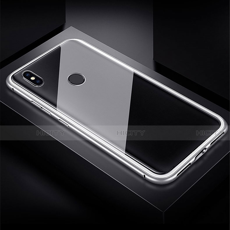 Funda Bumper Lujo Marco de Aluminio Espejo 360 Grados Carcasa para Xiaomi Redmi Note 7 Pro
