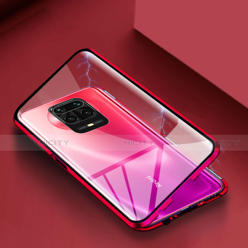 Funda Bumper Lujo Marco de Aluminio Espejo 360 Grados Carcasa para Xiaomi Redmi Note 9 Pro Max