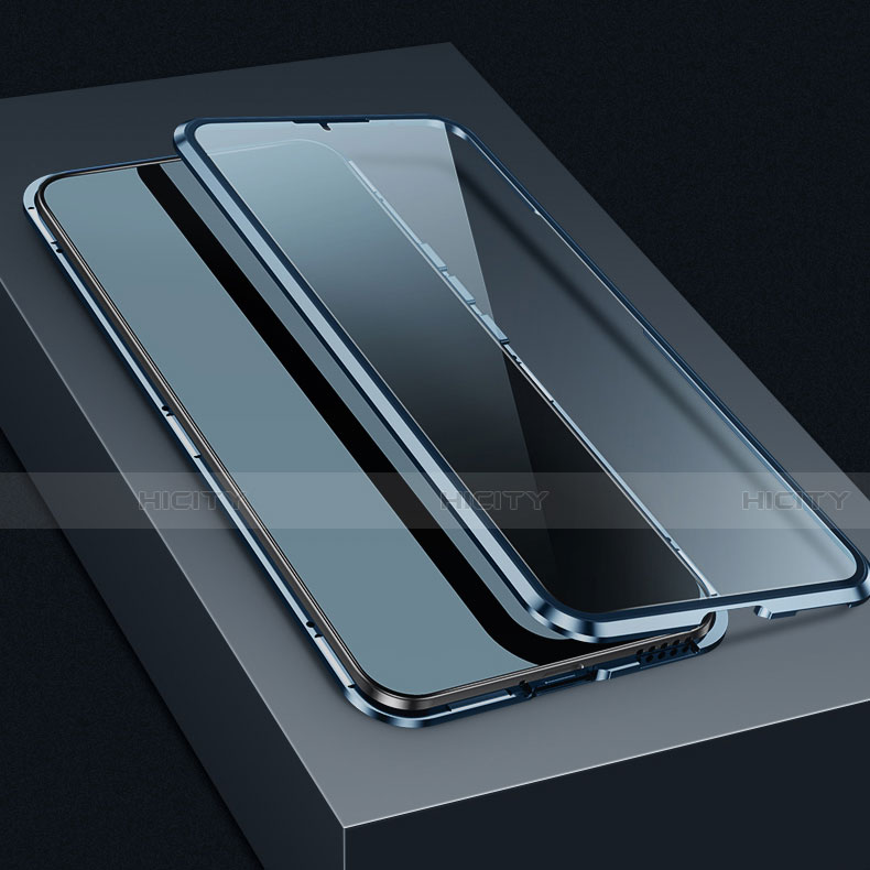 Funda Bumper Lujo Marco de Aluminio Espejo 360 Grados Carcasa T01 para Huawei Nova 8 SE 5G