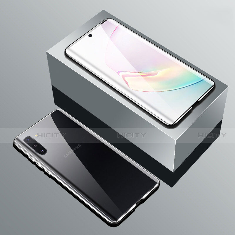 Funda Bumper Lujo Marco de Aluminio Espejo 360 Grados Carcasa T01 para Samsung Galaxy Note 10 Plus