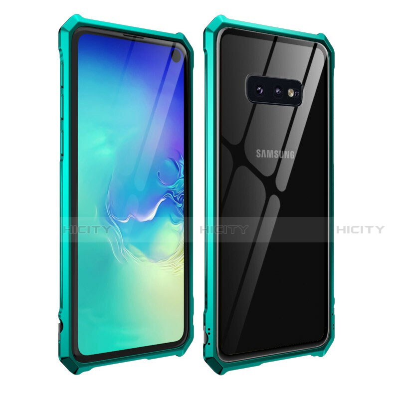 Funda Bumper Lujo Marco de Aluminio Espejo 360 Grados Carcasa T01 para Samsung Galaxy S10e