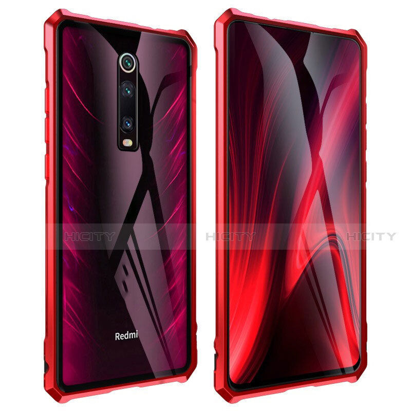 Funda Bumper Lujo Marco de Aluminio Espejo 360 Grados Carcasa T01 para Xiaomi Mi 9T Pro