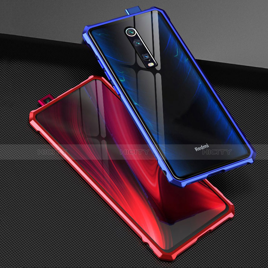 Funda Bumper Lujo Marco de Aluminio Espejo 360 Grados Carcasa T01 para Xiaomi Mi 9T Pro