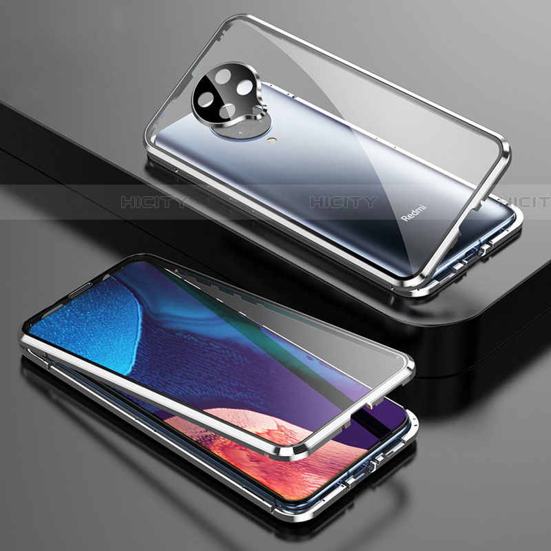 Funda Bumper Lujo Marco de Aluminio Espejo 360 Grados Carcasa T01 para Xiaomi Redmi K30 Pro 5G